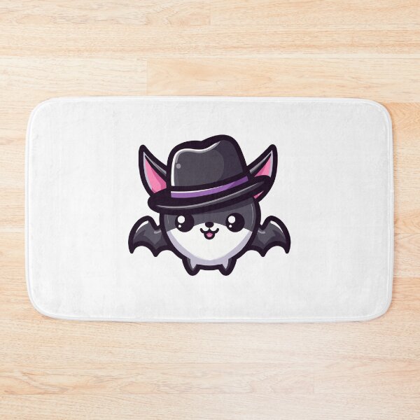 Item preview, Cool Bat in Hat designed and sold by ArtfulWeave.