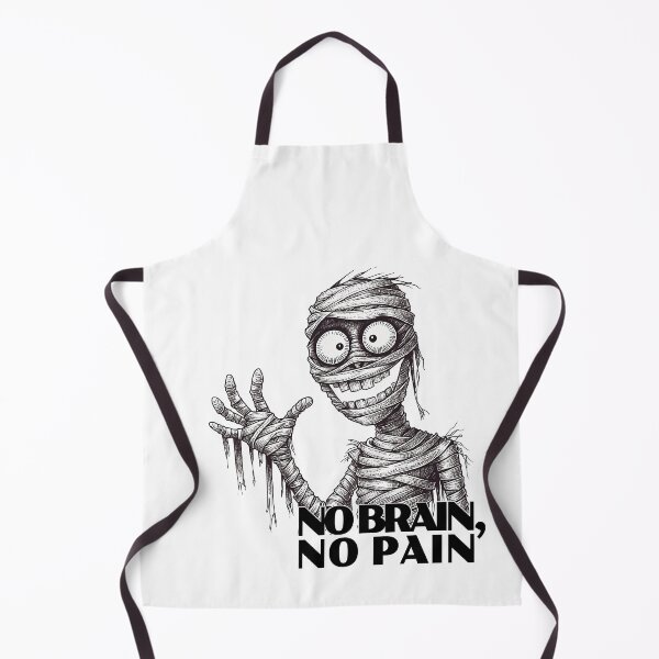 Item preview, No Brain, No Pain designed and sold by NickTaroDesign.