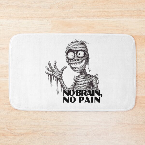 Item preview, No Brain, No Pain designed and sold by NickTaroDesign.