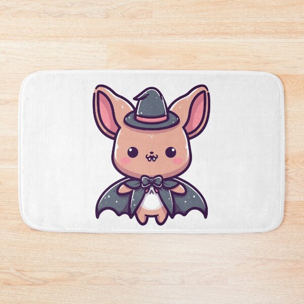 Item preview, Stylish Bat with Hat designed and sold by ArtfulWeave.