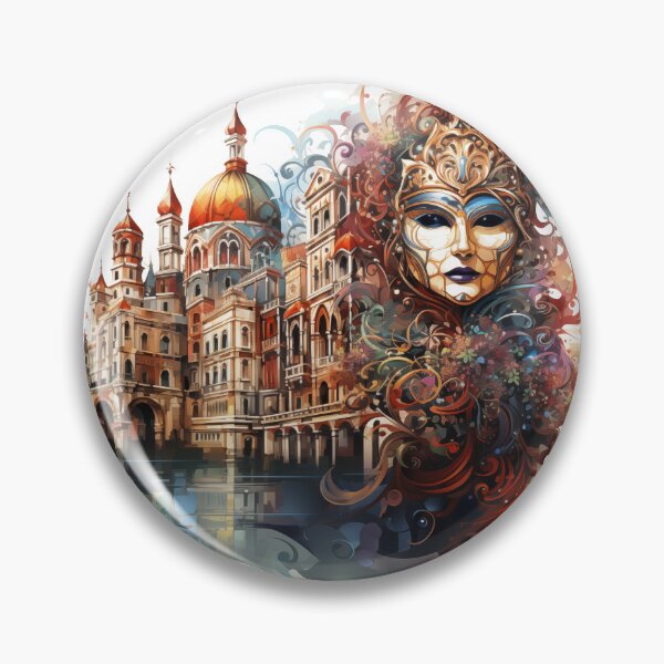 Item preview, Venice carnival masks_07 designed and sold by Mickeymouse2023.