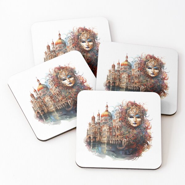 Item preview, Venice carnival masks_07 designed and sold by Mickeymouse2023.