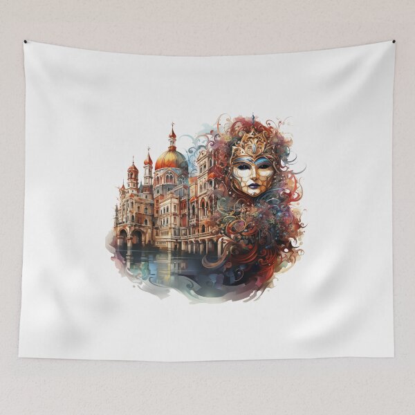 Item preview, Venice carnival masks_07 designed and sold by Mickeymouse2023.
