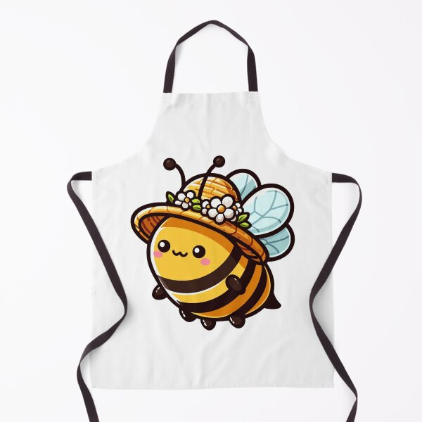 Item preview, Stylish Bee with Hat designed and sold by ArtfulWeave.