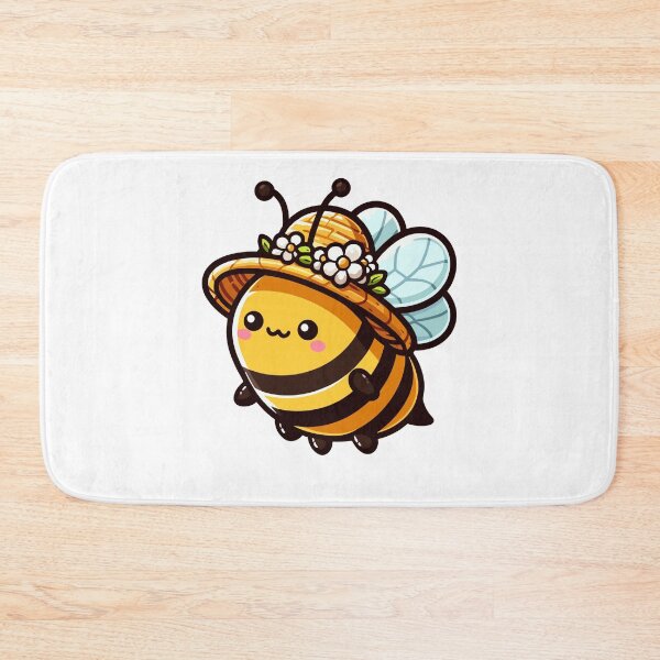 Item preview, Stylish Bee with Hat designed and sold by ArtfulWeave.