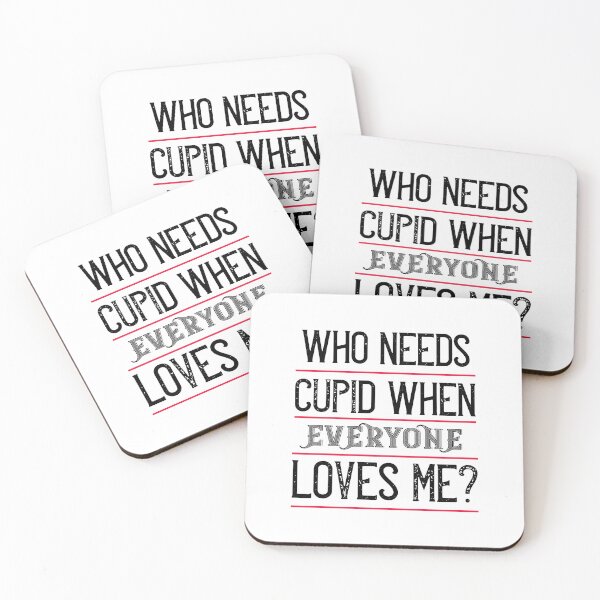 Item preview, Adored by All: Valentine's Day Collection with 'Who needs Cupid when Everyone Loves Me' Signature Style designed and sold by mooonstyle.