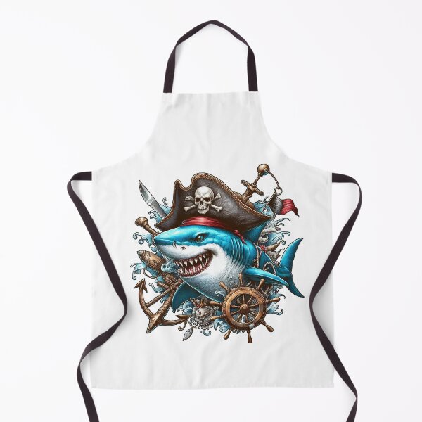 Item preview, THE PIRATE SHARK  designed and sold by luckymando.
