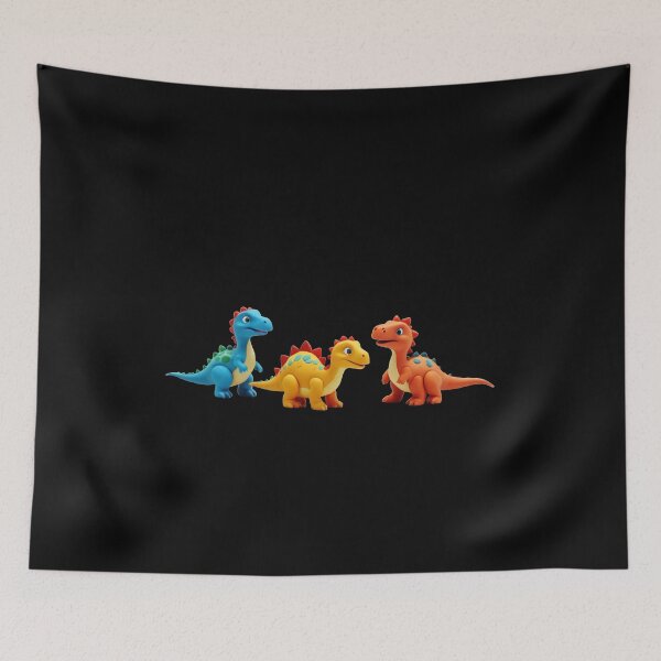 Item preview, Colorful Dinosaur Toys Collection designed and sold by DotsAndDesigns.