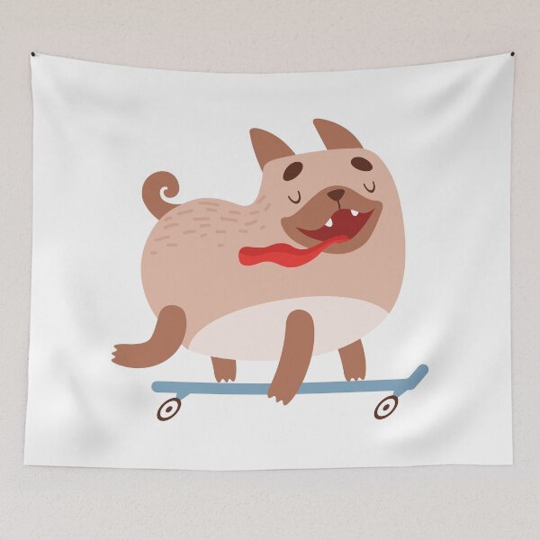Item preview, This Is Fun, Cute Dogs, Funny Dogs, Friends, BFF, Best Friends, Happy Dogs, Dogs, Dogs Running, Dogs Smiling, Dogs Skating, Skaters, designed and sold by Henrylizarraga.