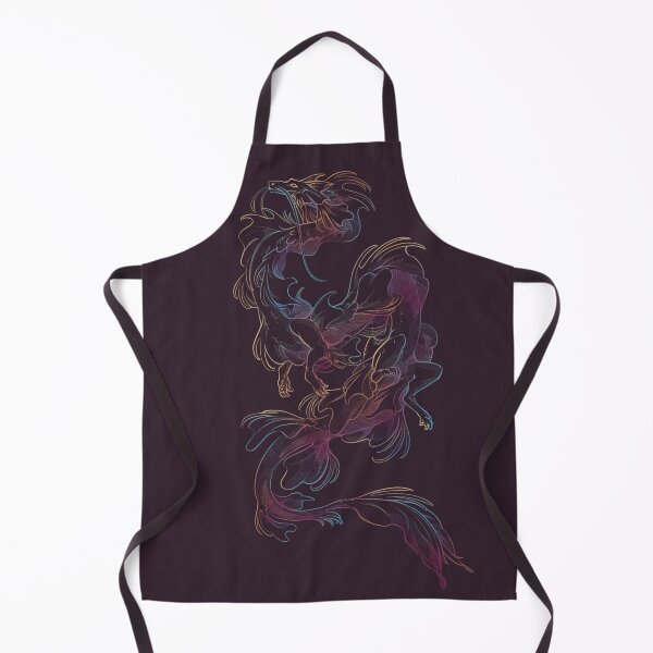 Item preview, Dragon koi (line art) designed and sold by JingoDingo.
