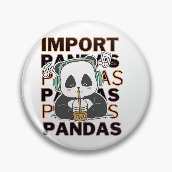 Item preview, Copy of Import panda || panda learning python programming || Kawaii panda || programmer  designed and sold by Cosmicworld07.