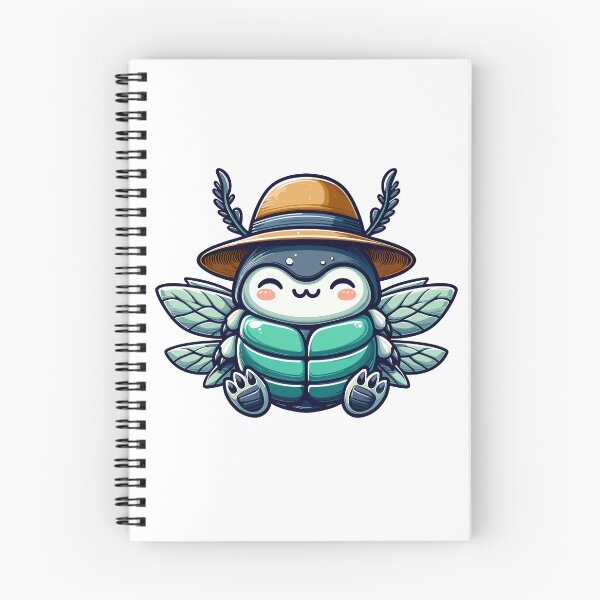 Item preview, Cool Beetle in Hat designed and sold by ArtfulWeave.