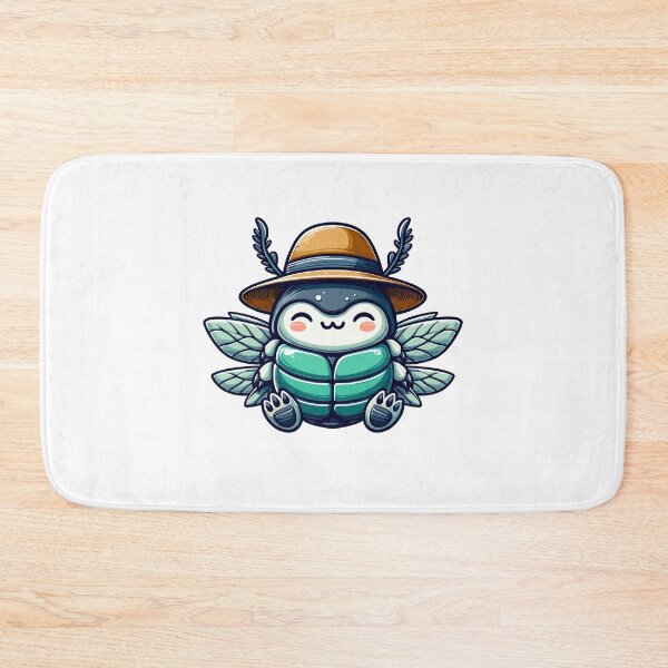 Item preview, Cool Beetle in Hat designed and sold by ArtfulWeave.