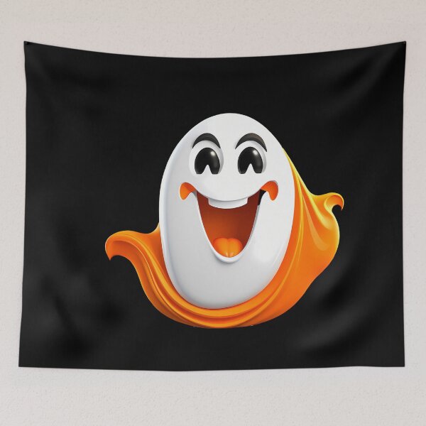Item preview, Awaken your Creativity: Explore Orange Ghost Digital Art. designed and sold by Artedig.