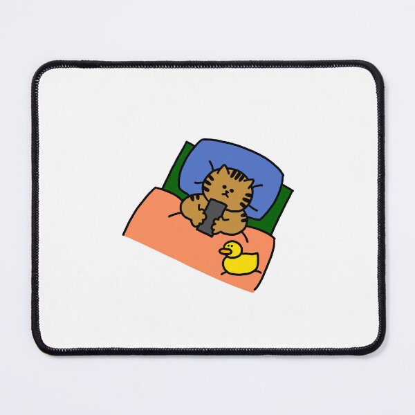 Item preview, a Cat and a Duck with the smart phone designed and sold by superbaechoo.