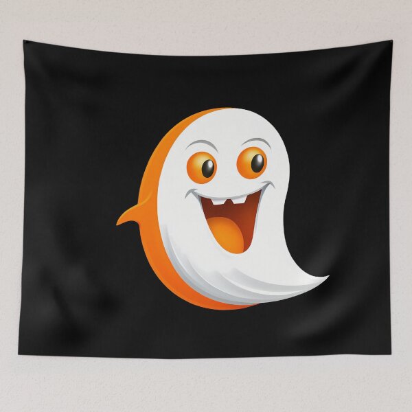 Item preview, Transform your Space with the Charm of the Orange Ghost. designed and sold by Artedig.
