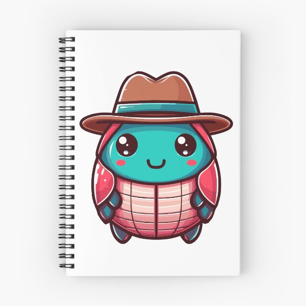 Item preview, Stylish Beetle with Hat designed and sold by ArtfulWeave.