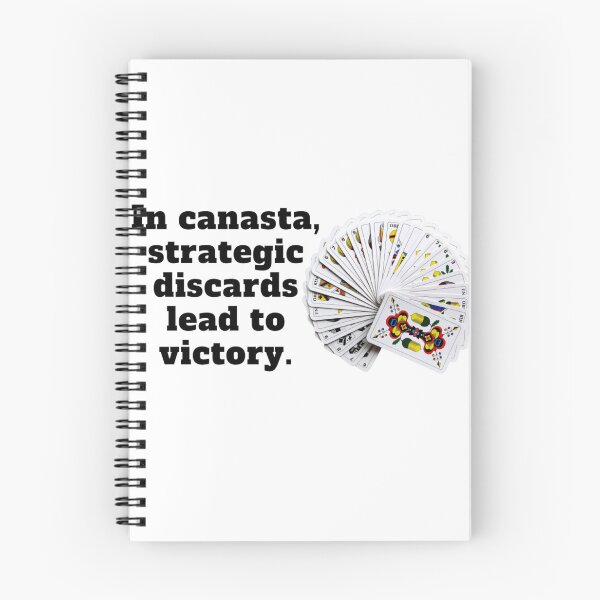 Item preview, In canasta, strategic discards lead to victory. designed and sold by DaringDesigns19.
