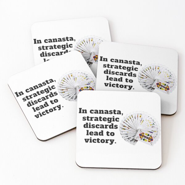 Item preview, In canasta, strategic discards lead to victory. designed and sold by DaringDesigns19.