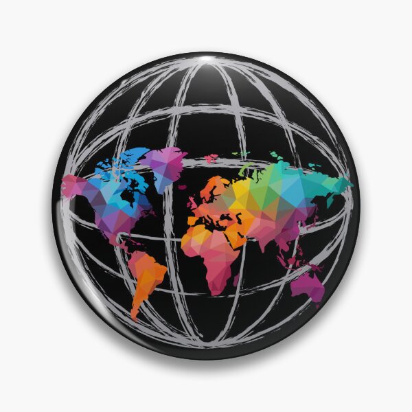 Item preview, The earth map designed and sold by luckymando.
