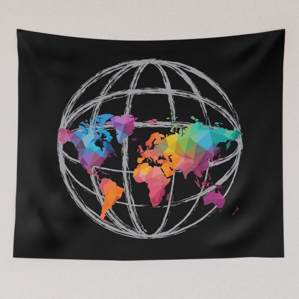 Item preview, The earth map designed and sold by luckymando.