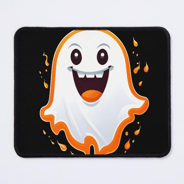 Item preview, Discover the Digital Adventure with the Smiling Orange Ghost. designed and sold by Artedig.
