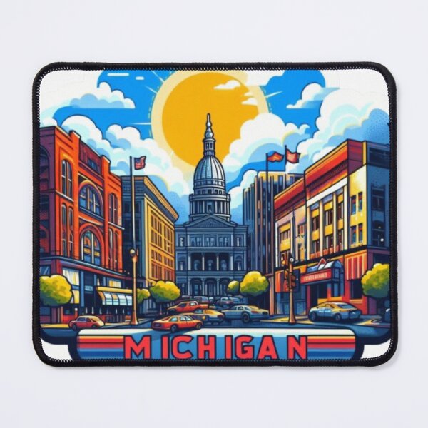 Item preview, Campus Chronicles: Michigan Daily Inspired Apparel designed and sold by bestoftrendy.