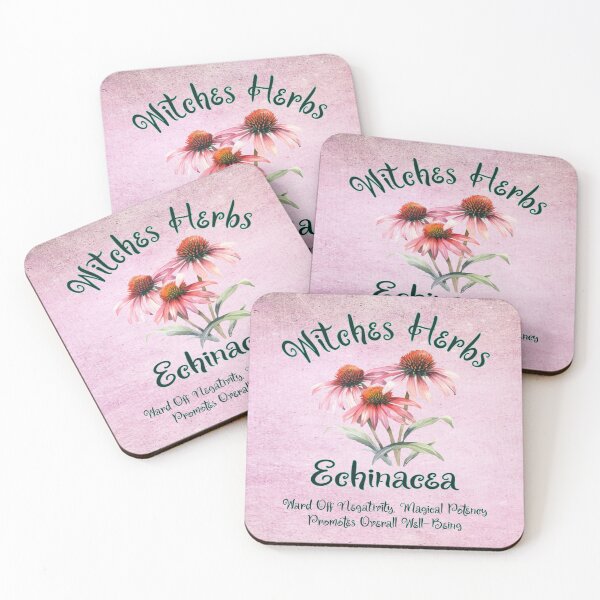 Item preview, Witches Apothecary Herbs Echinacea: Ward Off Negativity, Enhances Magical Potency and Promotes Overall Well-Being designed and sold by MysticOzzy.