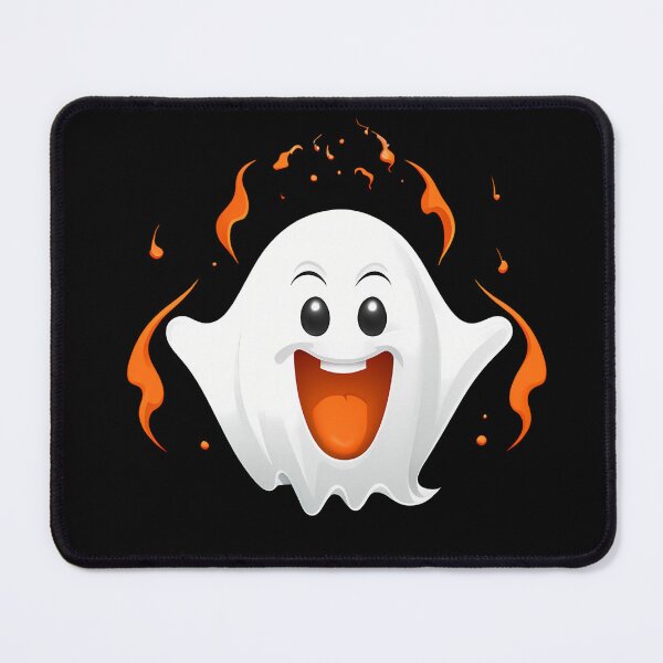 Item preview, Unique Collection: Friendly Orange Ghost Digital Art. designed and sold by Artedig.