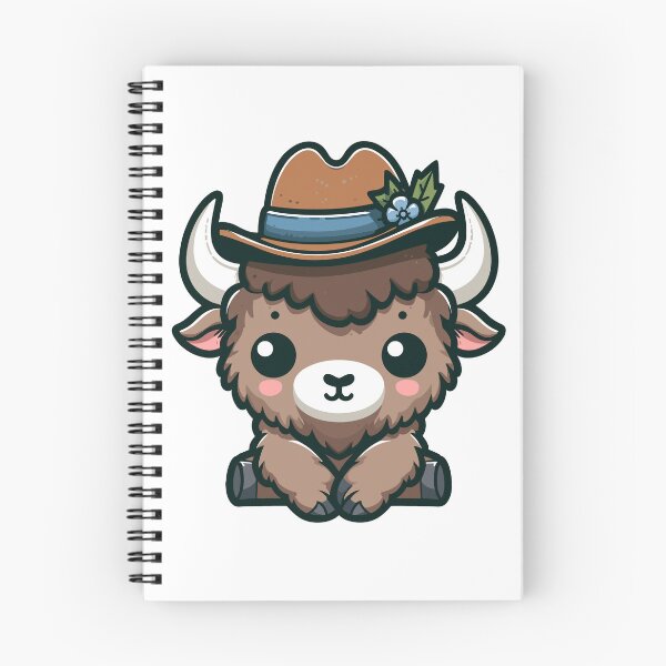 Item preview, Cool Bison in Hat designed and sold by ArtfulWeave.