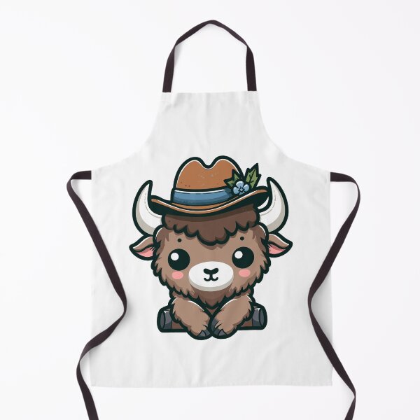 Item preview, Cool Bison in Hat designed and sold by ArtfulWeave.