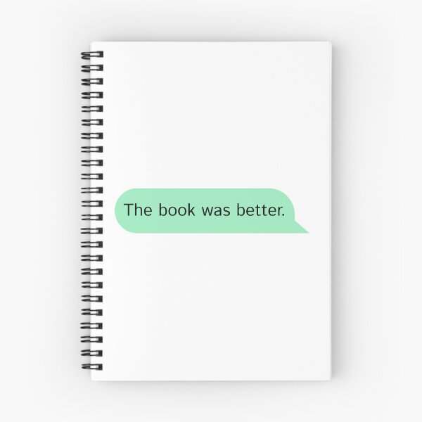 Item preview,  "The book was better" designed and sold by alionakaluta.