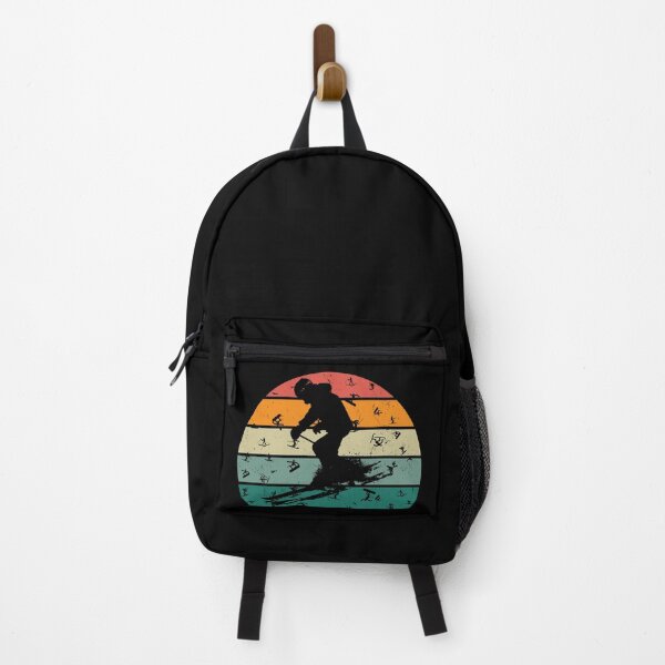 Item preview, Retro Skier Sunset Skiing Gift Winter Sport Ski designed and sold by AB-NewStyle.