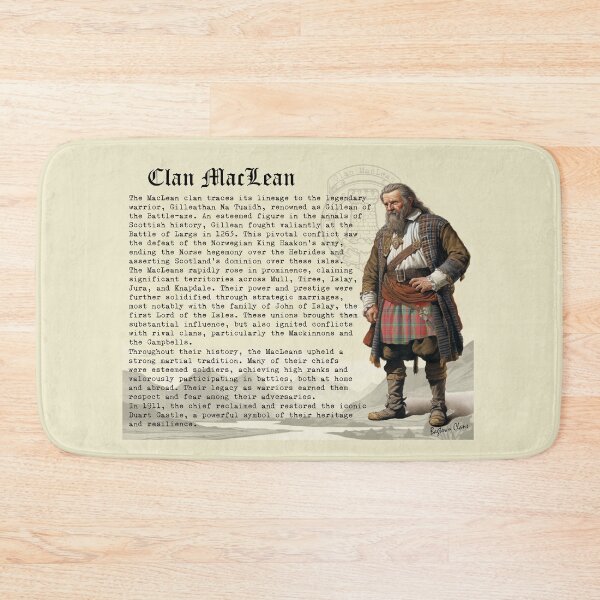Item preview, MacLean Scottish Clan History  designed and sold by BagTown Clans.