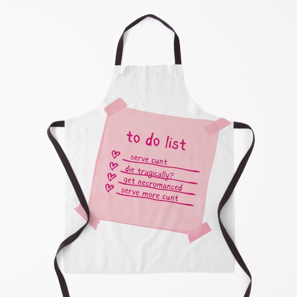 Item preview, Hot Necromancer To-Do List designed and sold by goblinbabe.