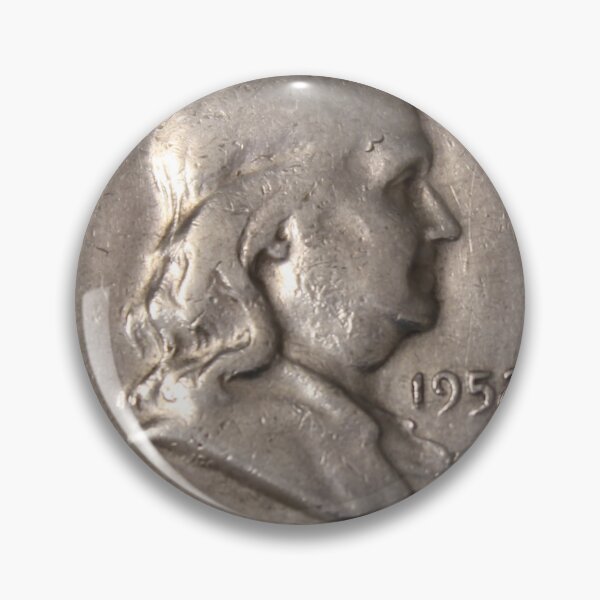 Item preview, 1952 D Franklin Half Dollar Neat designed and sold by coinsxcrochet.