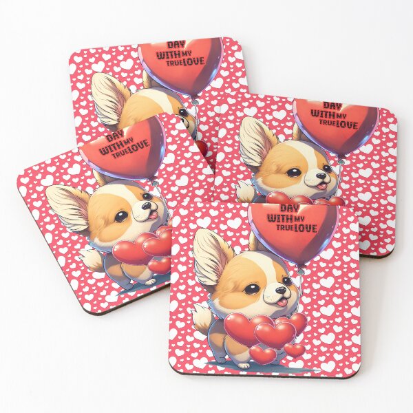 Item preview, Valentine's day corgie dog designed and sold by DaveMerch.