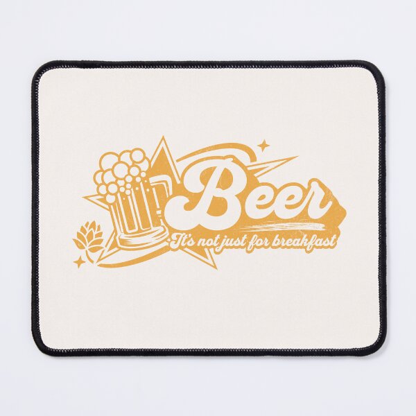 Item preview, Beer, It's not just for breakfast - Funny Beer lover sayings designed and sold by Retro-Rebellion.