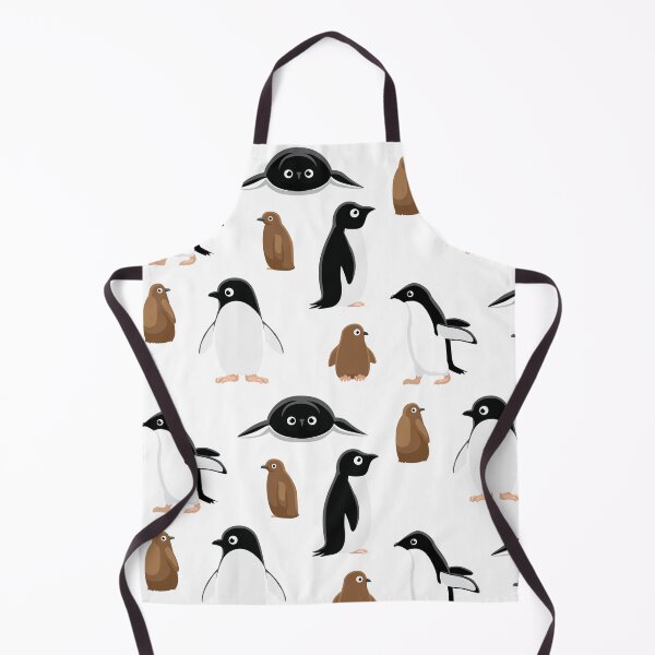 Item preview, Patrón de dibujos animados lindo pájaro pingüino Adelia designed and sold by SUPERHERON.