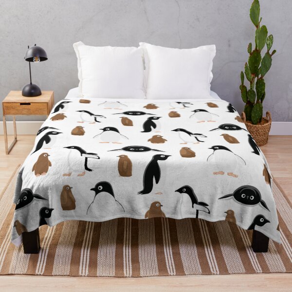 Item preview, Cute Bird Adelie Penguin Cartoon Pattern designed and sold by SUPERHERON.
