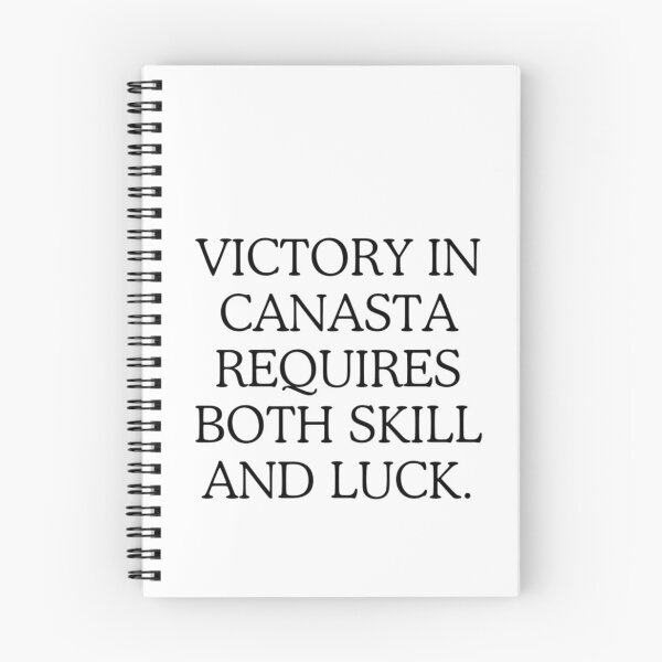 Item preview, Victory in canasta requires both skill and luck. designed and sold by DaringDesigns19.