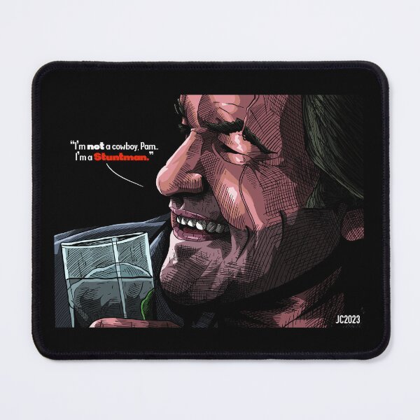 Item preview, Death Proof “Club Soda And Lime” Stuntman Mike portrait (digital) designed and sold by Stag Art Studios.