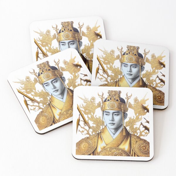 Item preview, "The Beautiful and Ornate Golden Garments of Korean Kings" designed and sold by PaintMeWorld.
