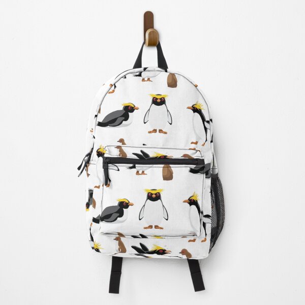 Item preview, Cute Bird Macaroni Penguin Cartoon Pattern designed and sold by SUPERHERON.