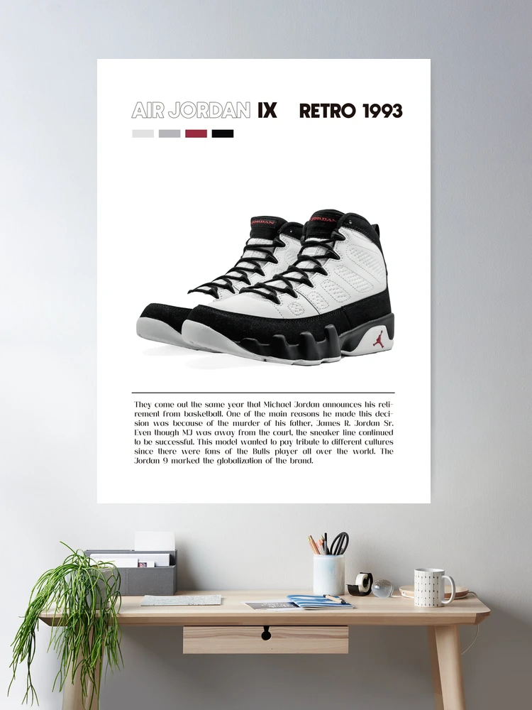 Air Jordan IX Retro 1993 poster