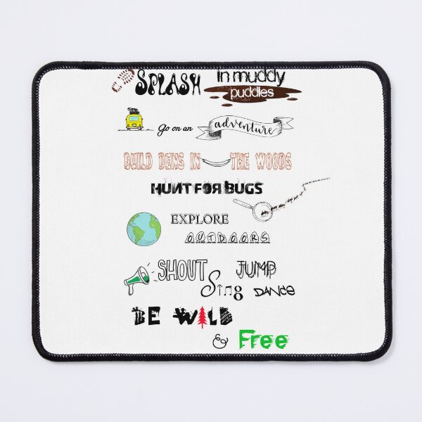 Item preview, Be Wild and Free designed and sold by kissablecrafts.