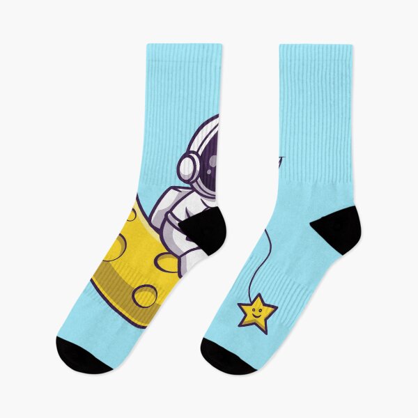 Item preview, Starry Fishing Expedition: Cute Astronaut on the Moon designed and sold by hjian8219.