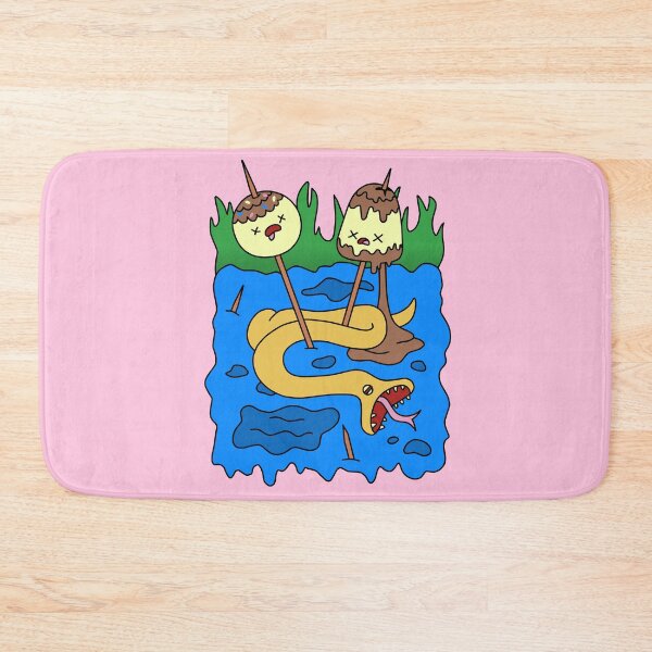 Item preview, Marceline and Bubblegum T-shirt with pink background designed and sold by Kyubell-rsj.