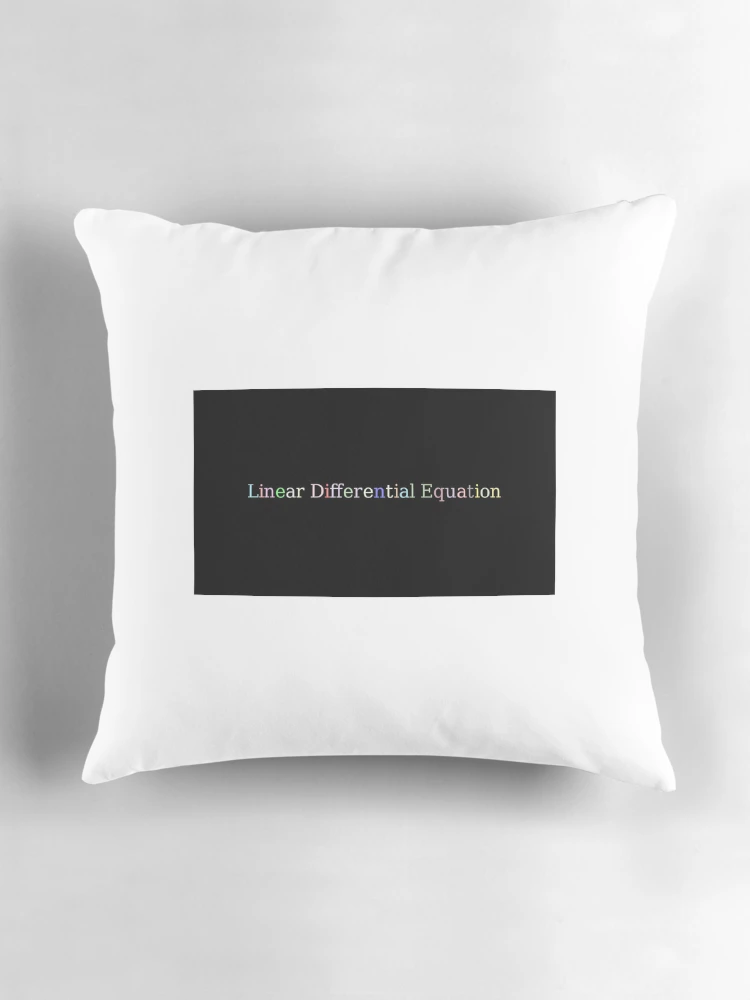 Thumbnail 3 of 4, Pillow, Math Equation designed and sold by MathAnimation.