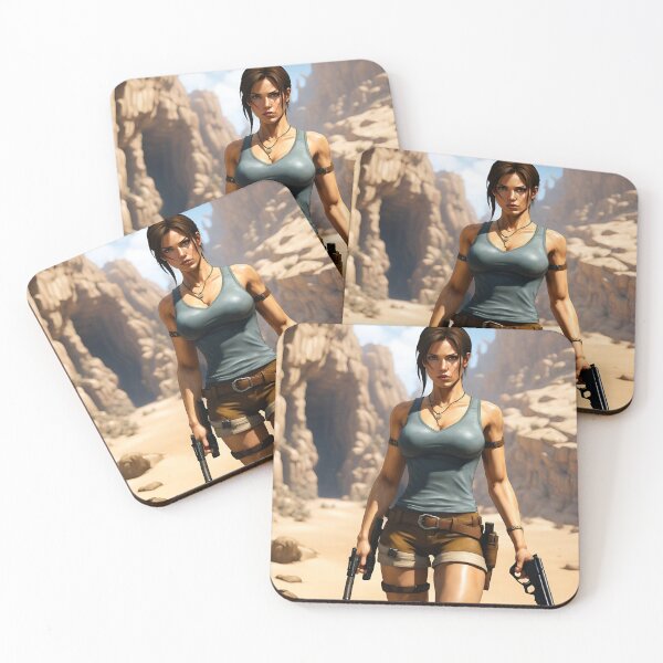Item preview, Lara Croft coming out of a cavern designed and sold by Kenosuke78.